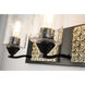 Arcadia 4 Light 31 inch MB Bath Light Wall Light in Matte Black